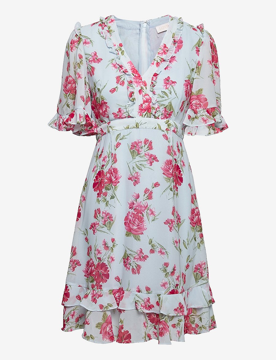 Love Lolita - Catalina Dress - blue flower print - 0