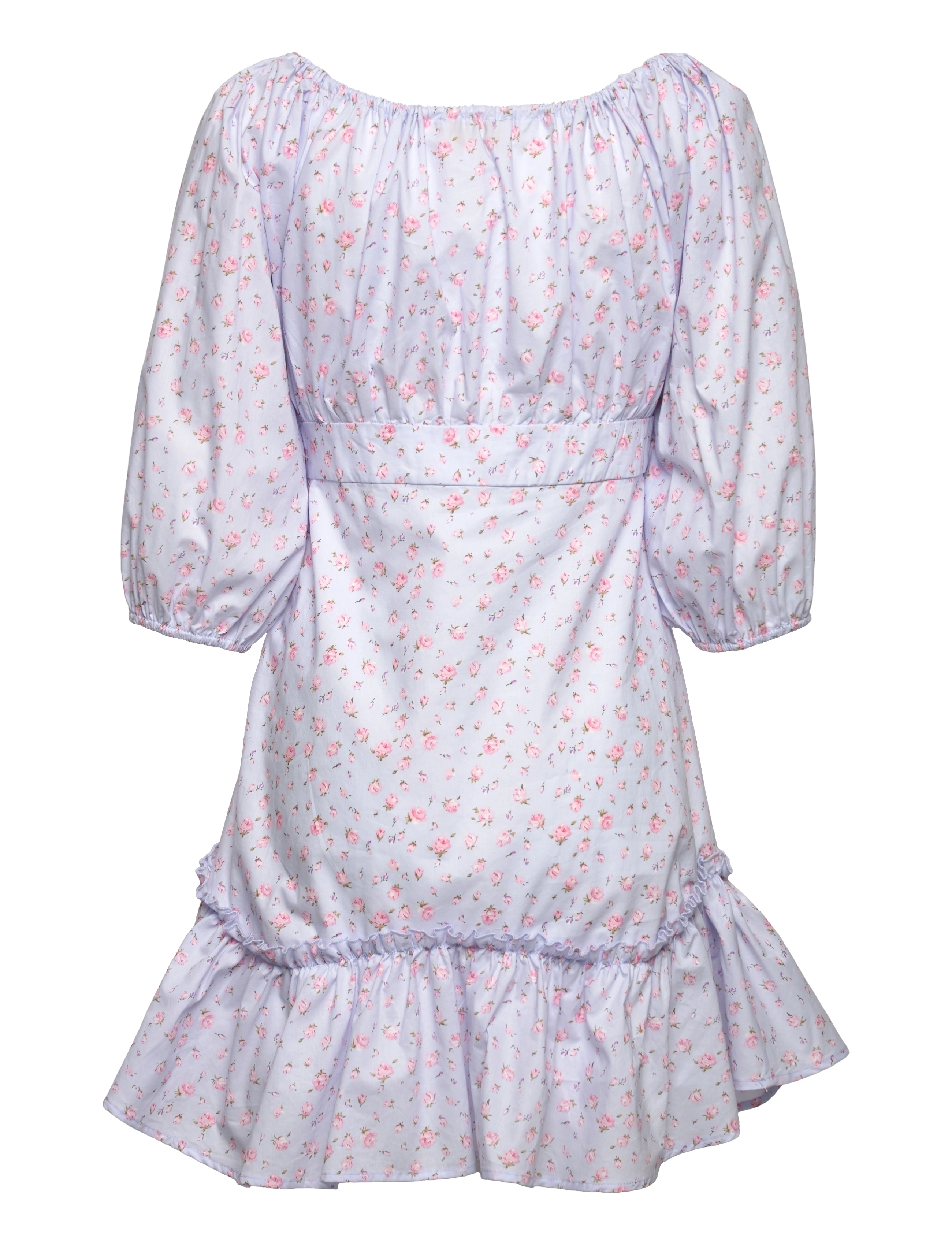 Love Lolina - Vanessa Puff Dress - blue rose - 2