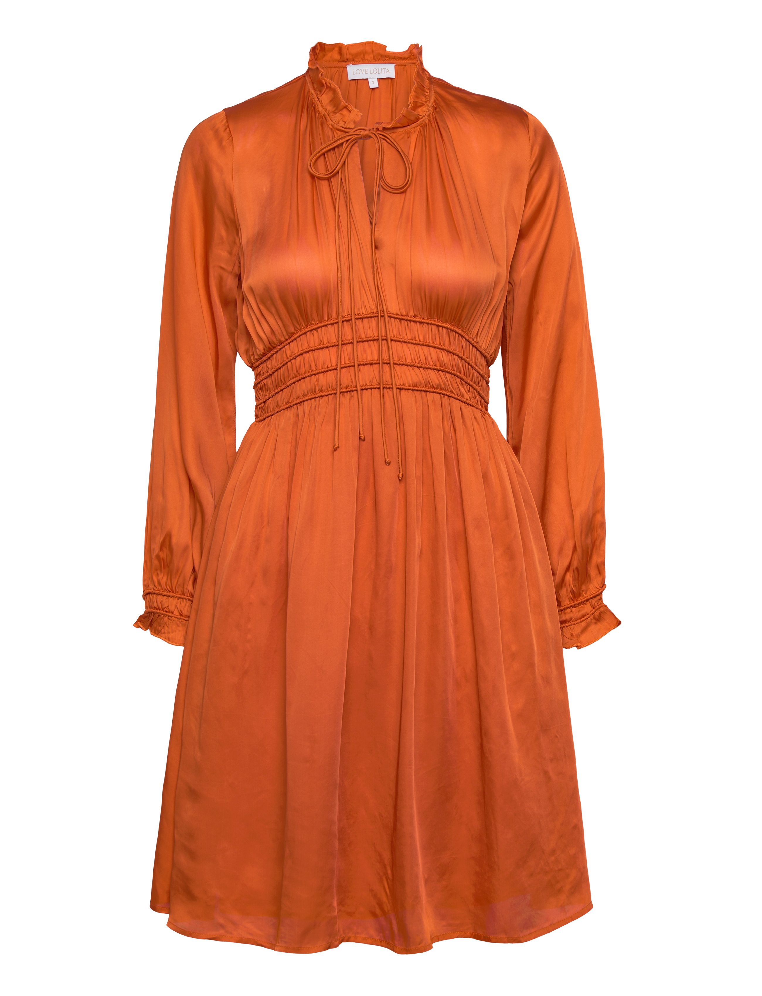 LOVE LOLINA Billie Kleid Orange - XS - Damen