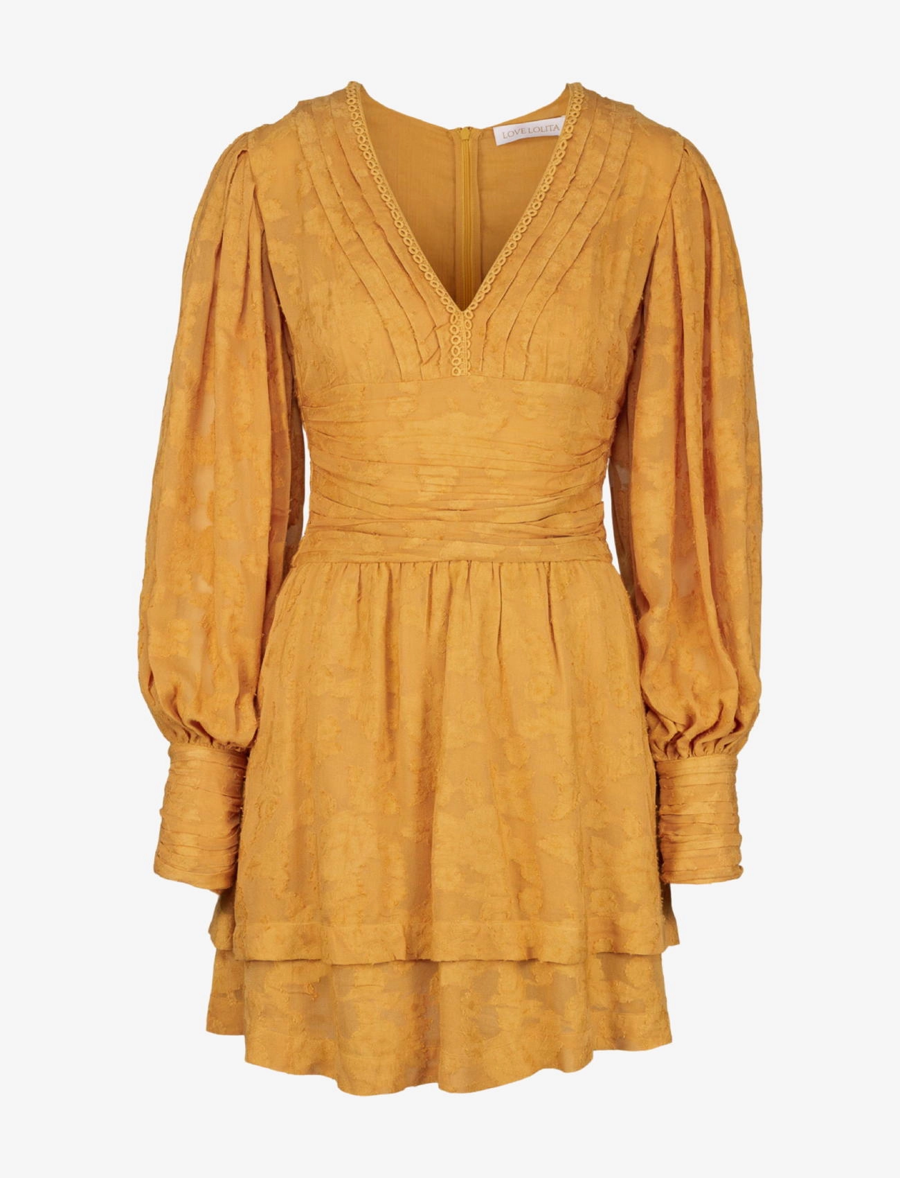 LOVE LOLINA Inana Kleid Orange - XS - Damen