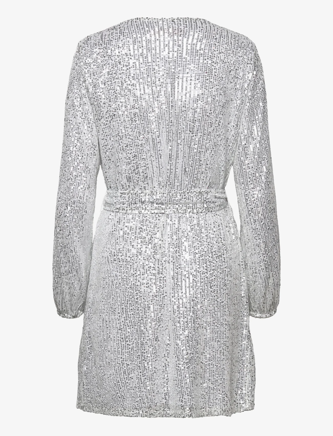 Love Lolita - Adeline mini dress - ballīšu apģērbs par outlet cenām - silver sequins - 1