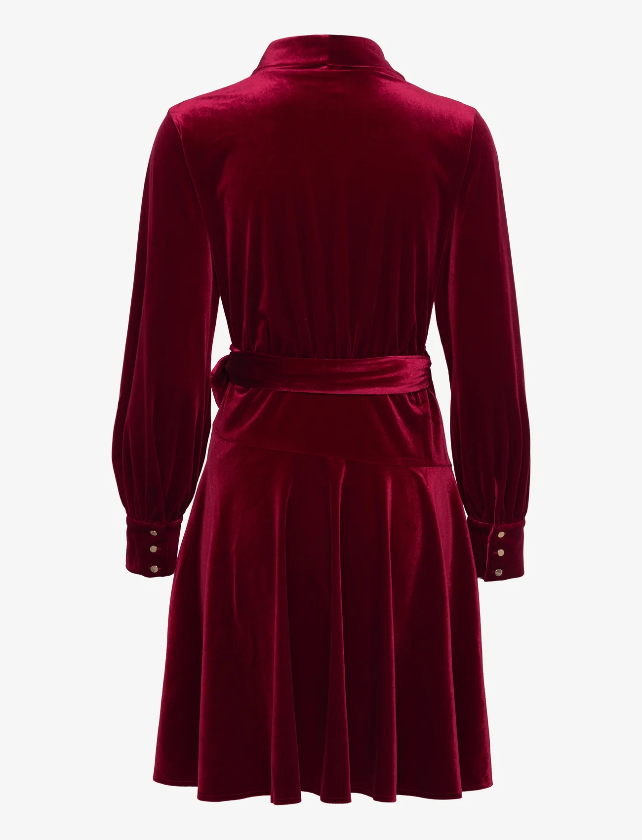 Love Lolita - Iza Dress - wrap dresses - red velvet - 1