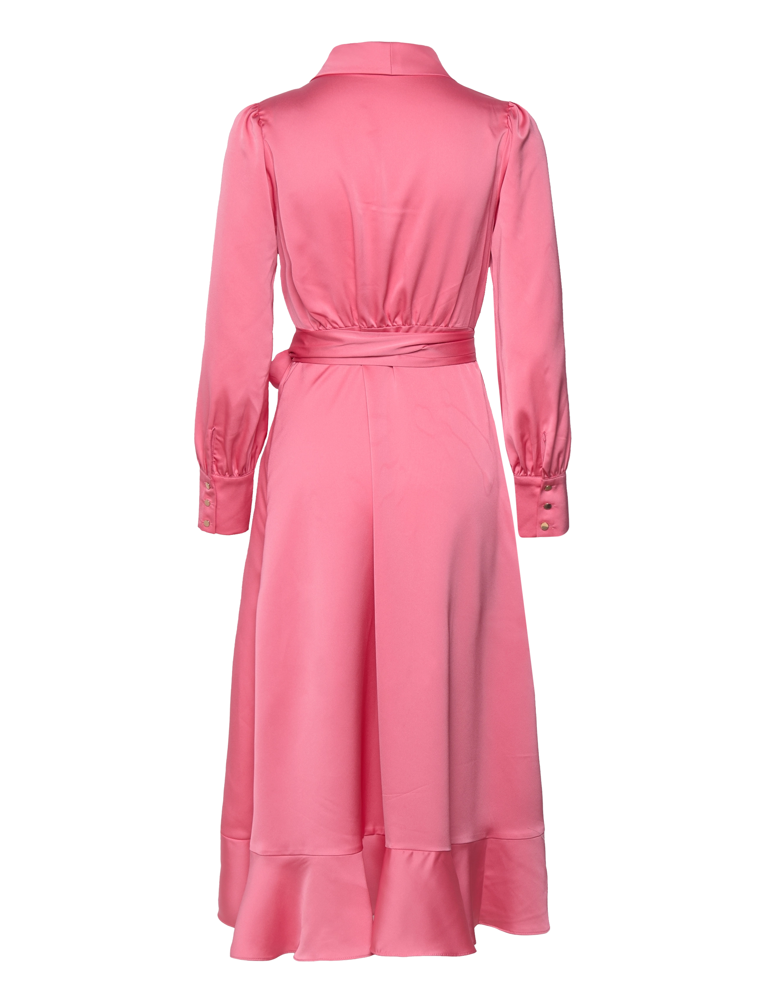Love Lolina - Iza midi dress - coral - 1