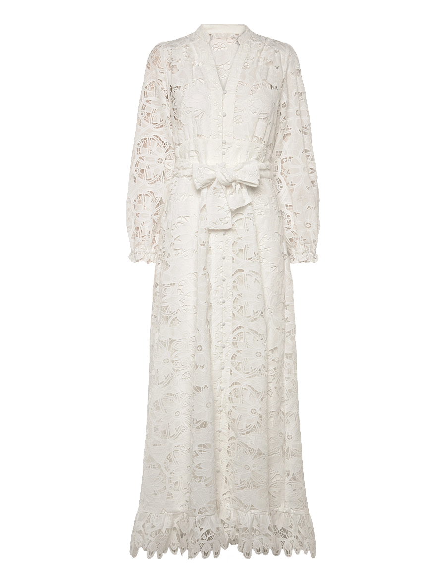 Love Lolina - Lenna maxi dress - white - 0
