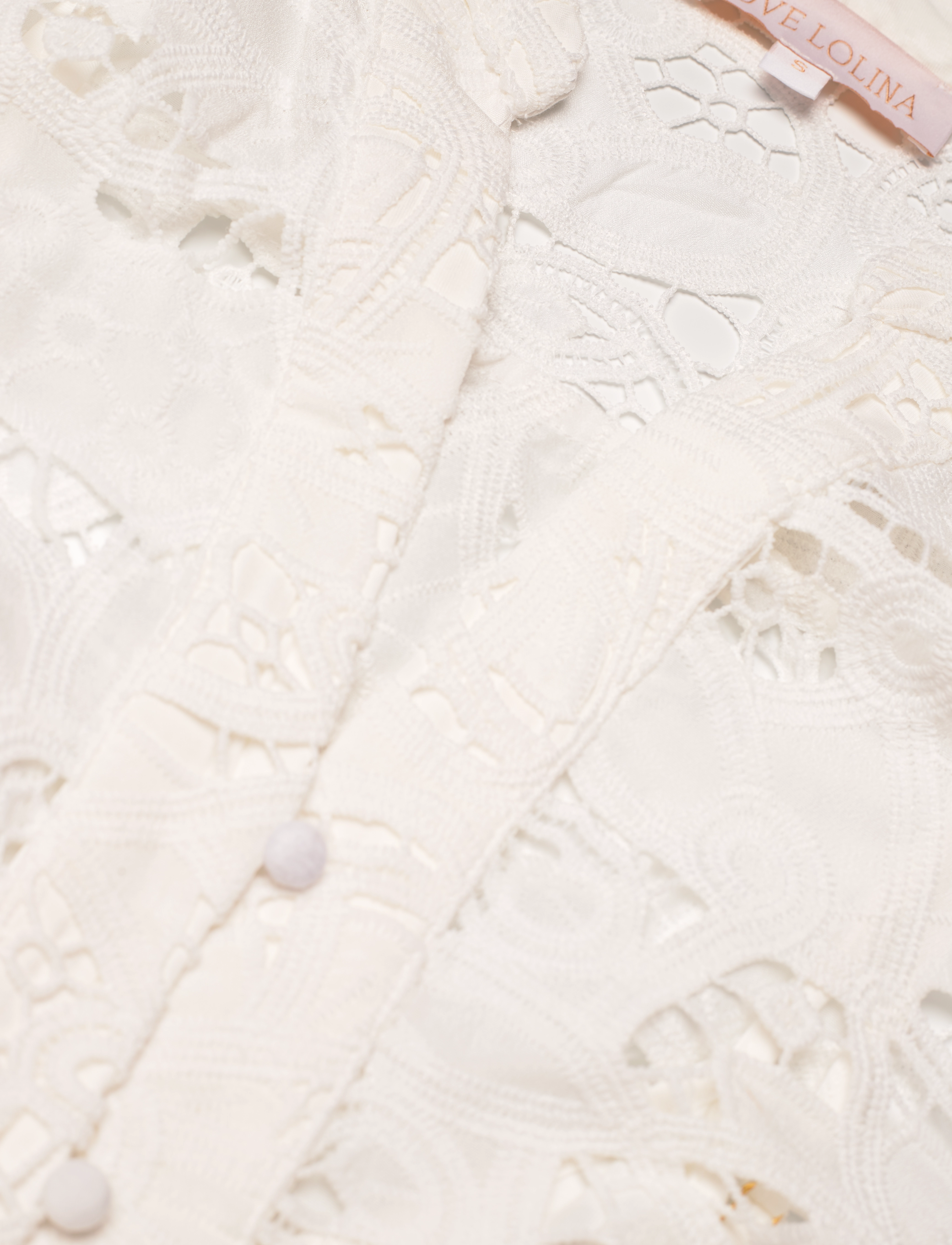 Love Lolina - Lenna maxi dress - white - 3