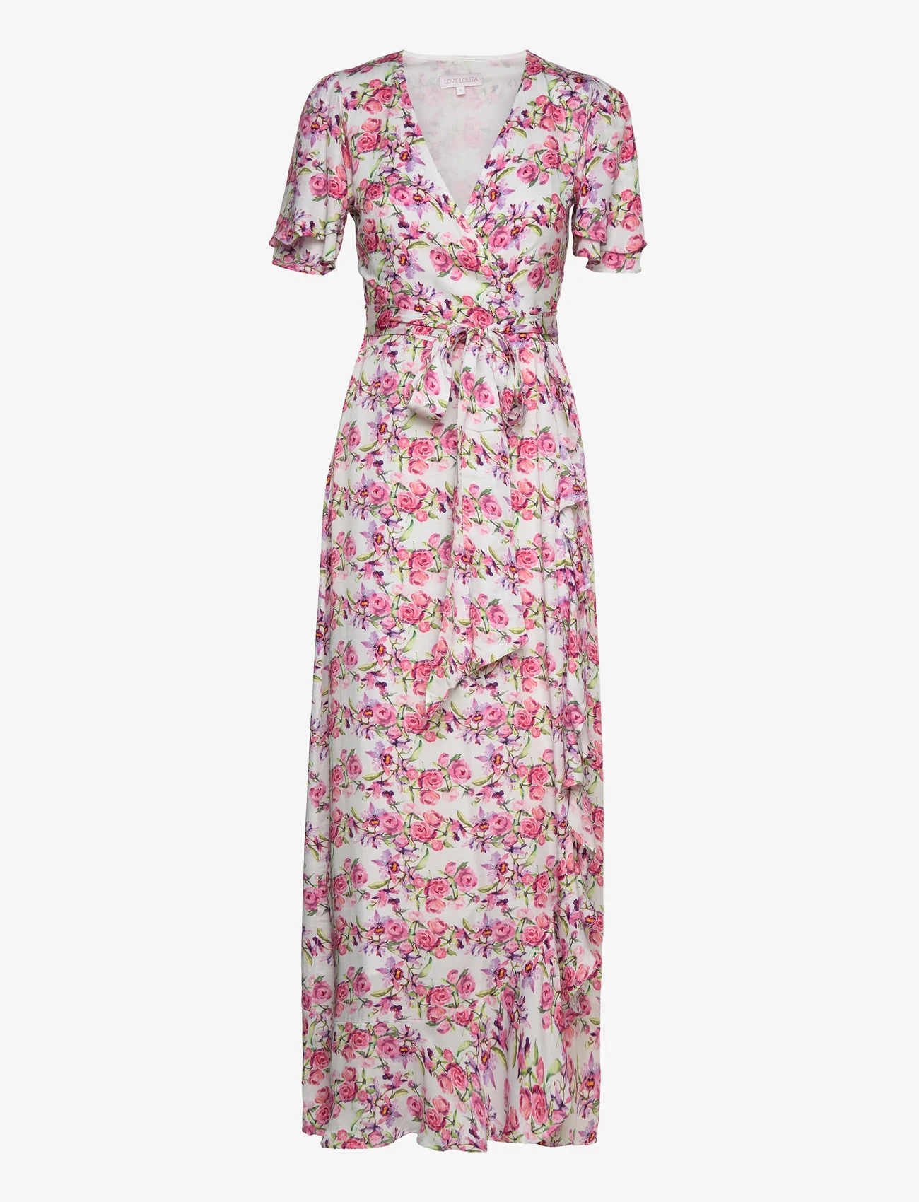 Love Lolita - Gabriella maxi dress - party wear at outlet prices - lavender flower - 0
