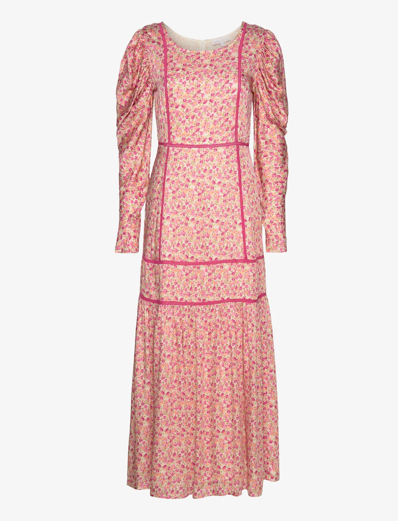 Love Lolita - Gizelle maxi dress - festkläder till outletpriser - peachy pink - 0