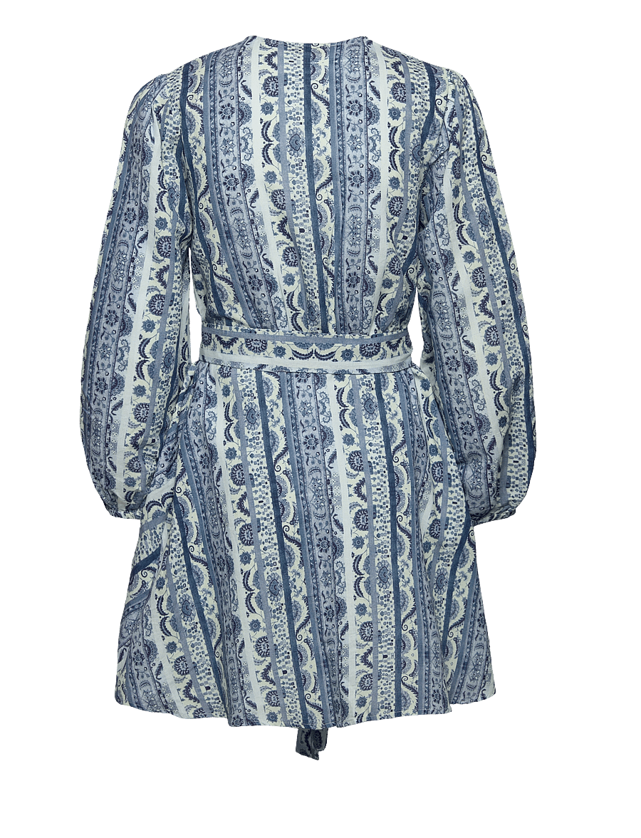 Love Lolina - Simona mini dress - robes portefeuille - ocean - 1