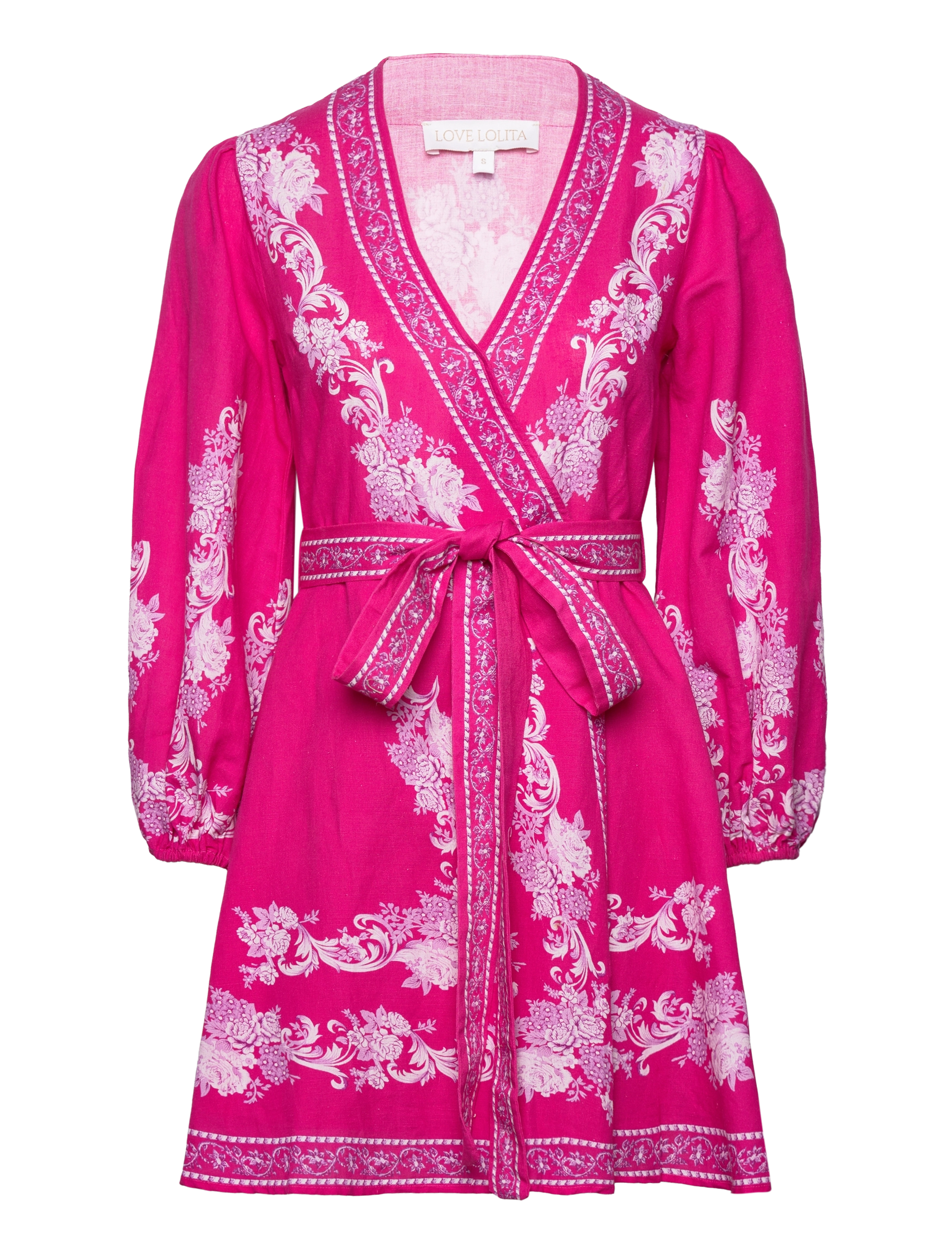 Love Lolina Simona mini dress - Love Lolina - PINK PRINT / pink/rose
