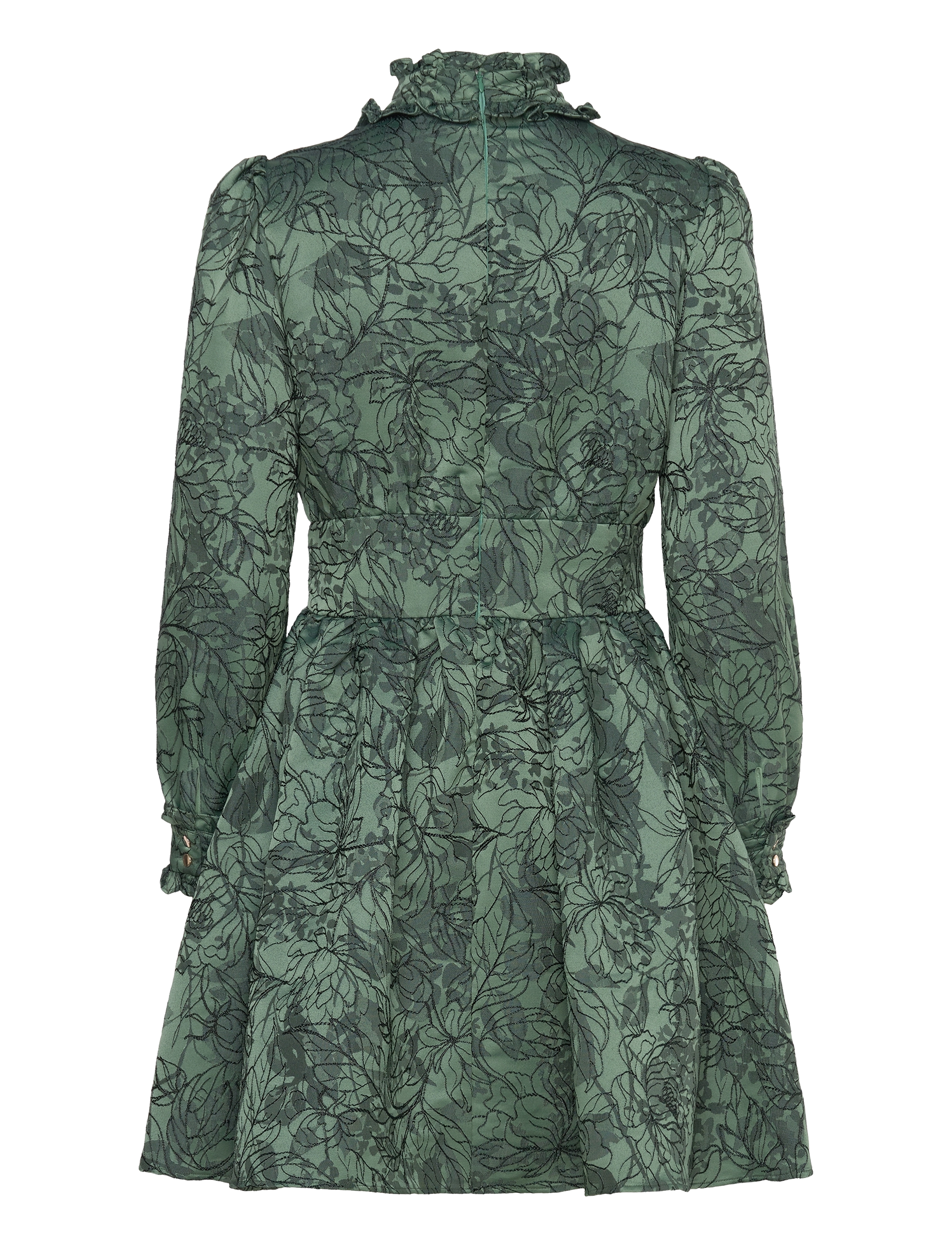 Love Lolina - Addison dress - festkjoler - green - 2
