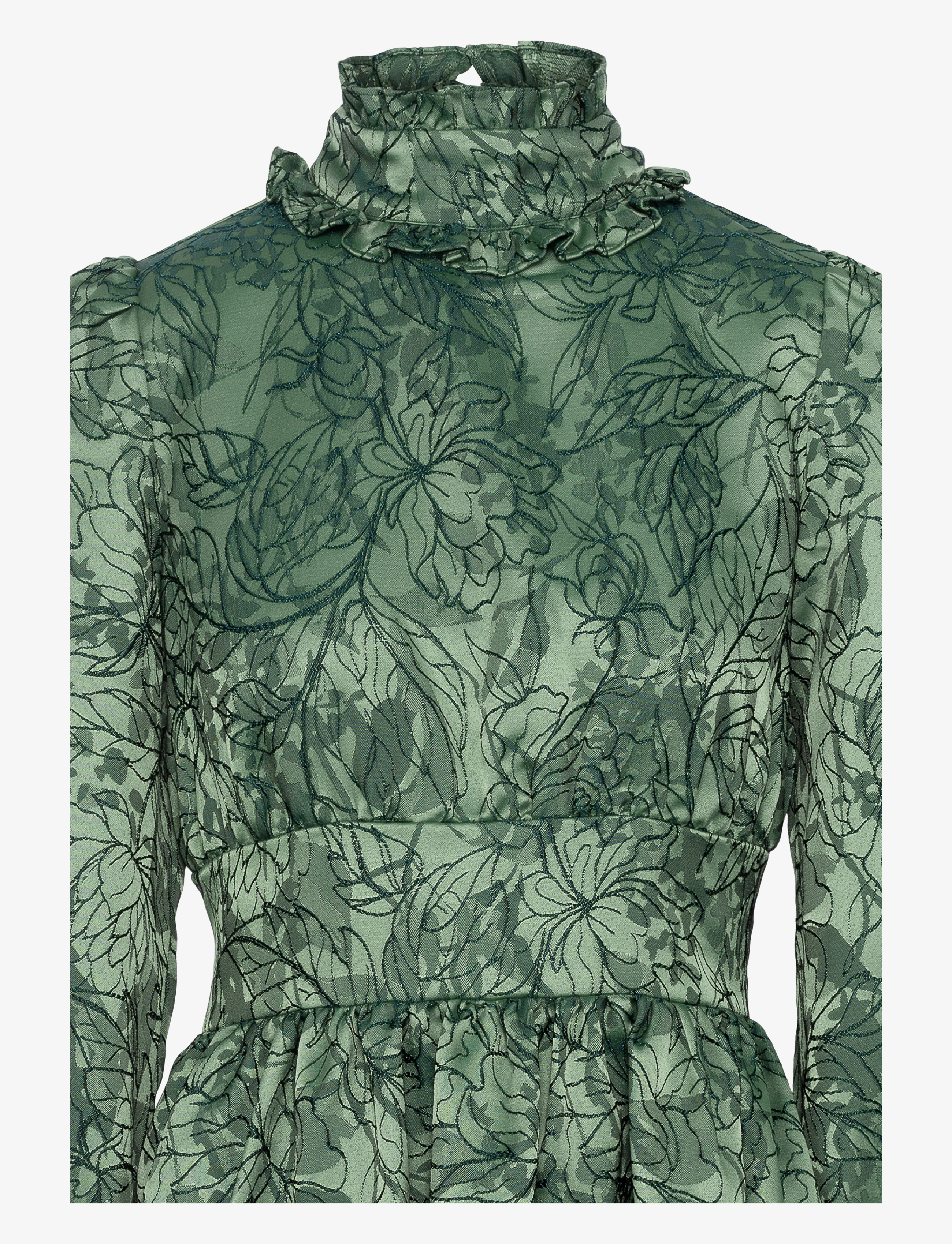 Love Lolina - Addison dress - festkjoler - green - 4