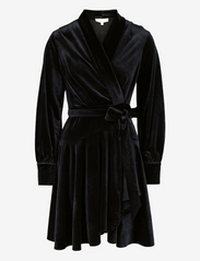 Iza mini dress - BLACK VELVET