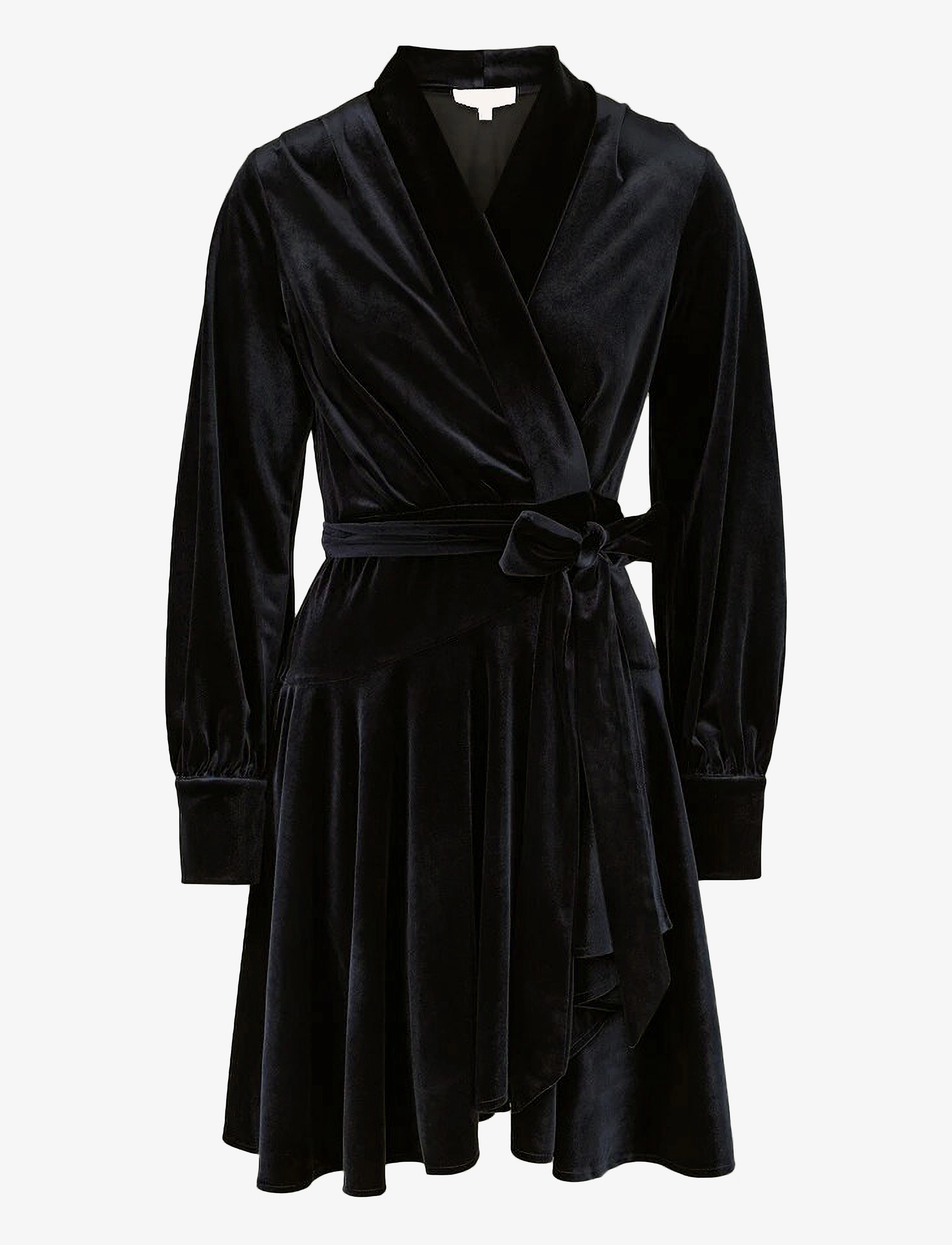 Love Lolina Iza mini dress - Love Lolina - BLACK VELVET / black