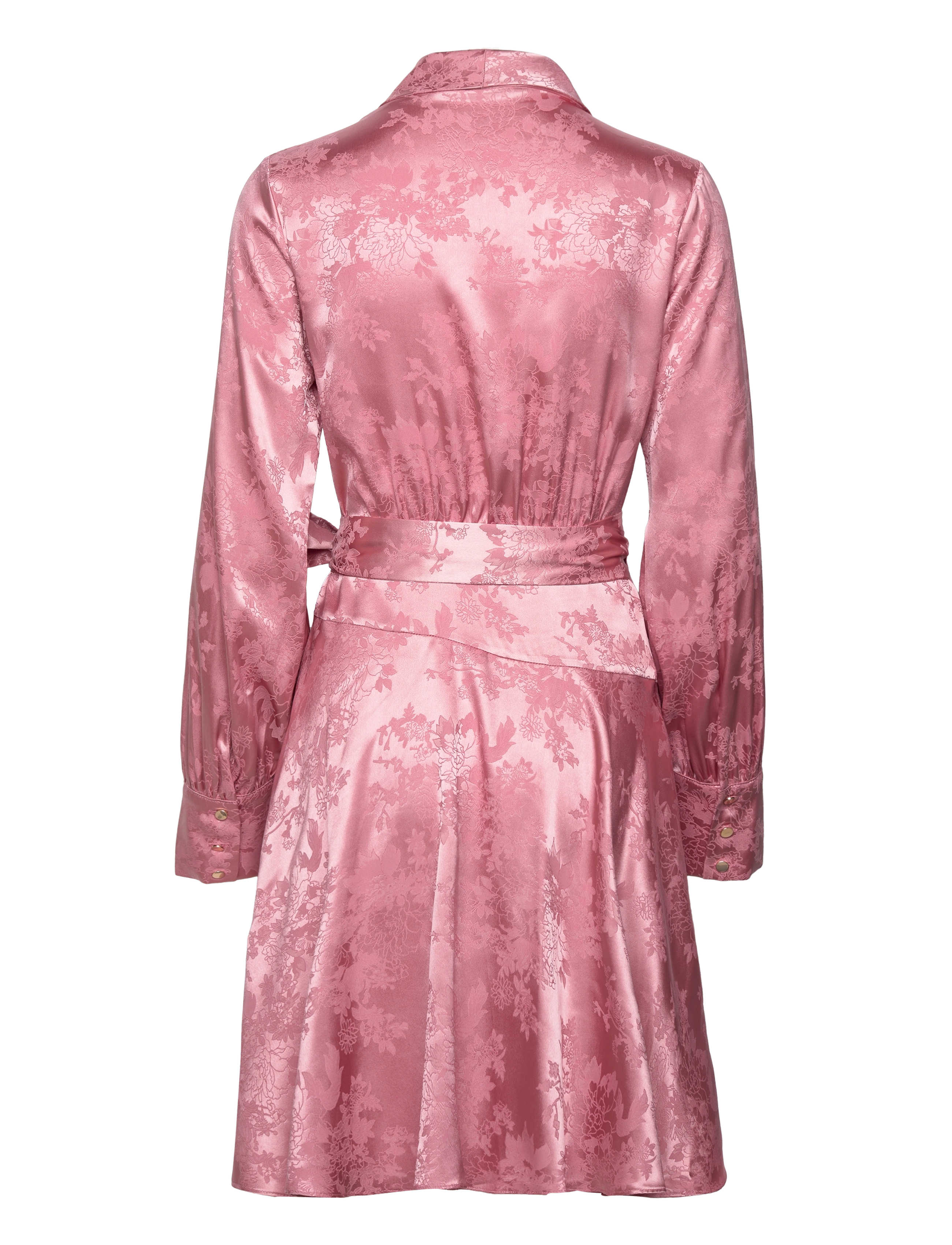 Love Lolina - Iza mini dress - slå-om-kjoler - blush - 1