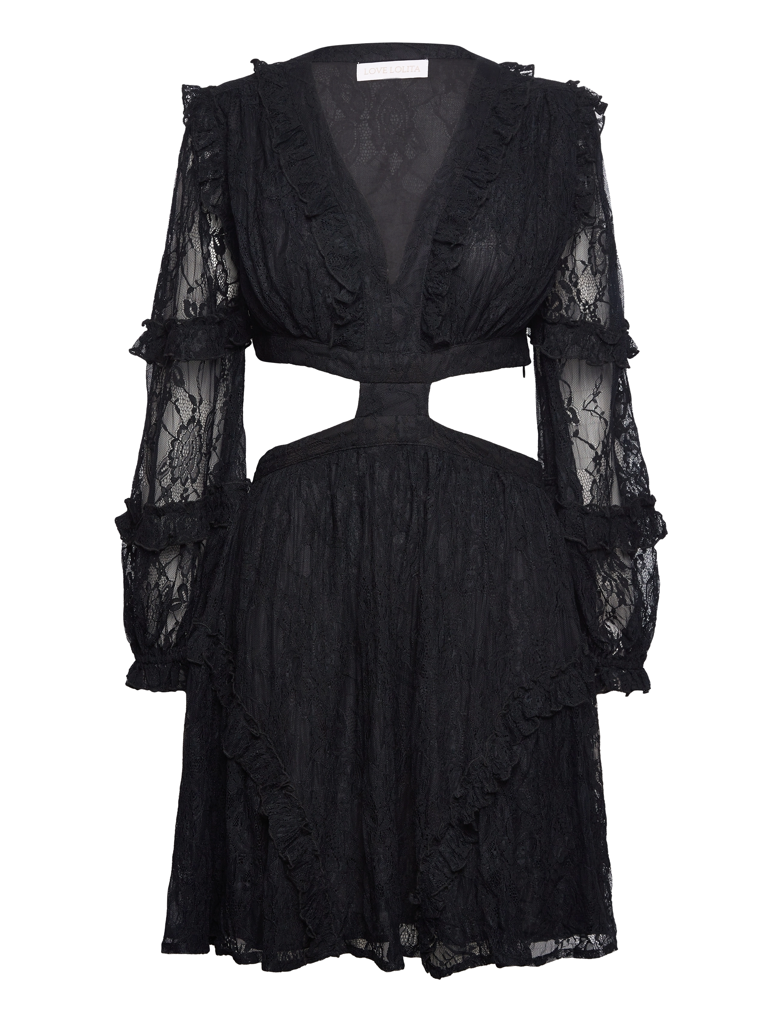 Love Lolina Kelly dress - Love Lolina - BLACK LACE / black