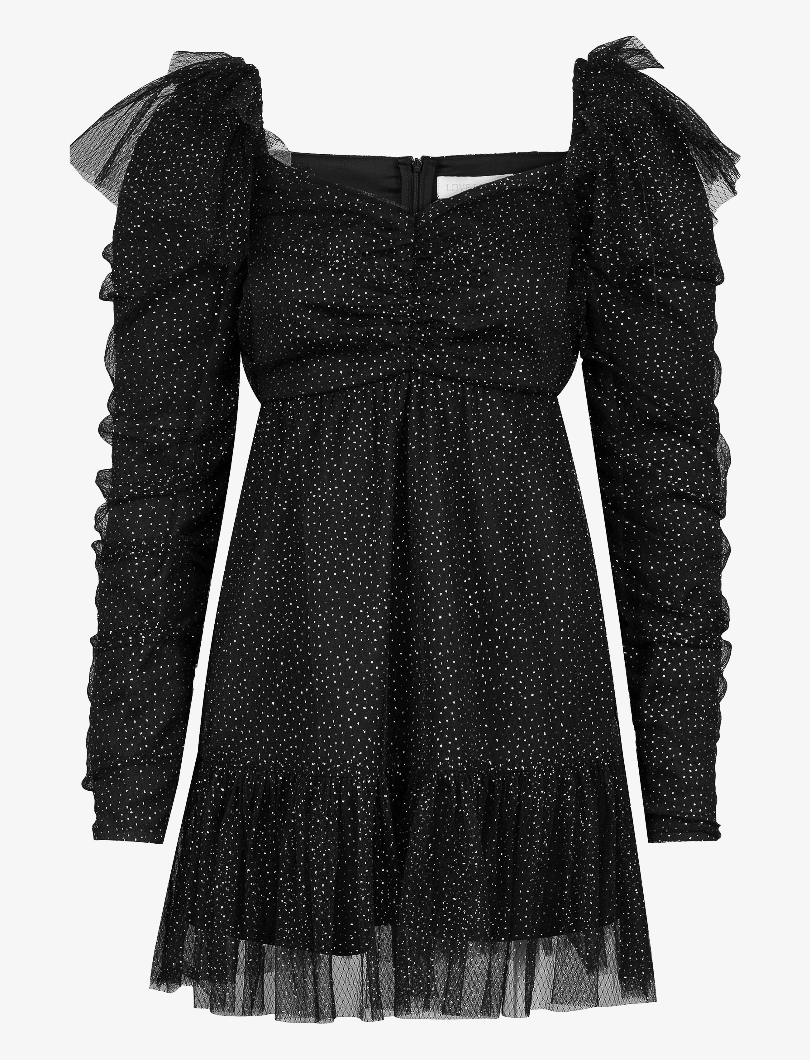 LOVE LOLINA Telma Kleid Schwarz - XS - Damen