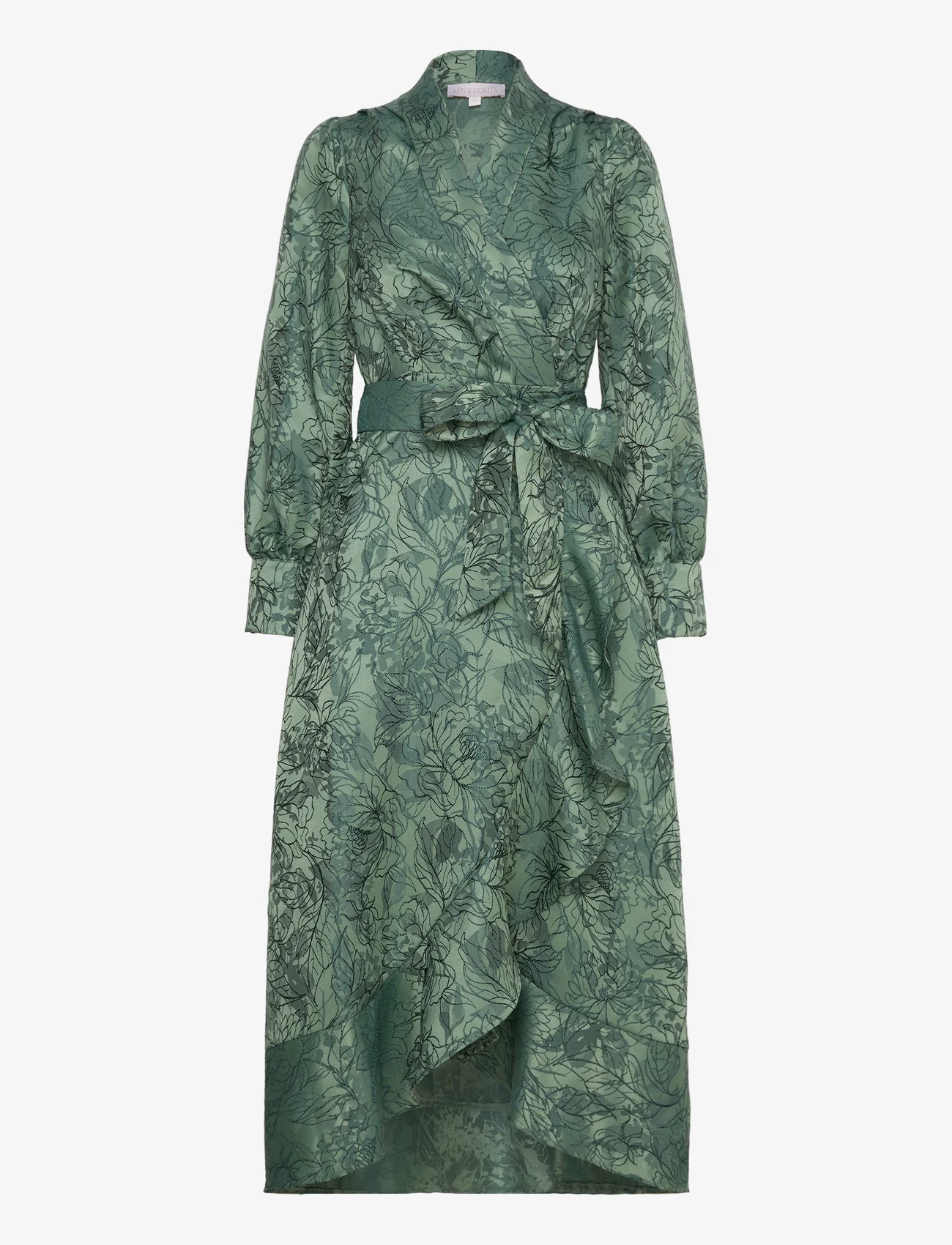 Love Lolita - Iza midi dress - party wear at outlet prices - green - 0
