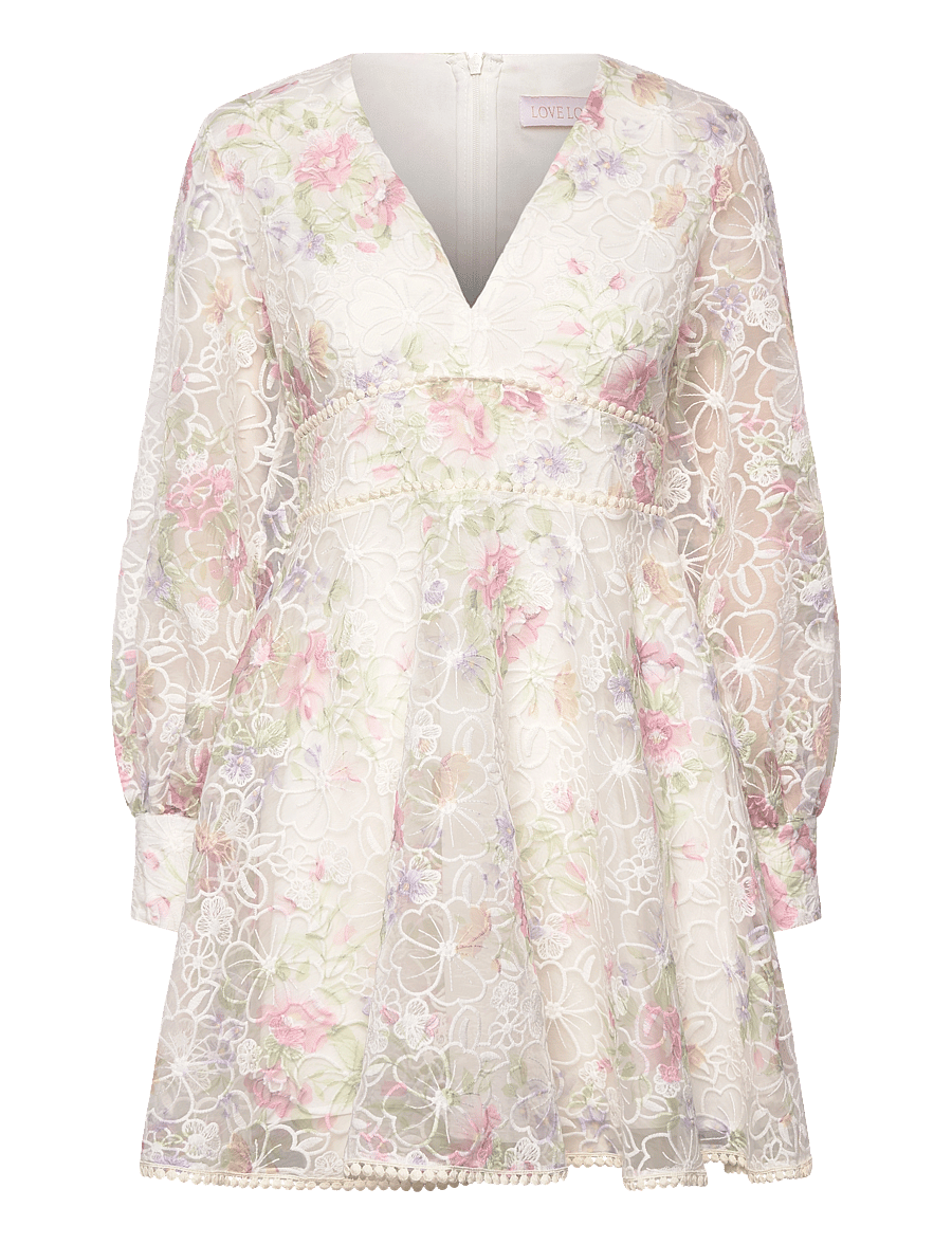 Love Lolina - Freya dress - sommerkjoler - pastel blossom - 0