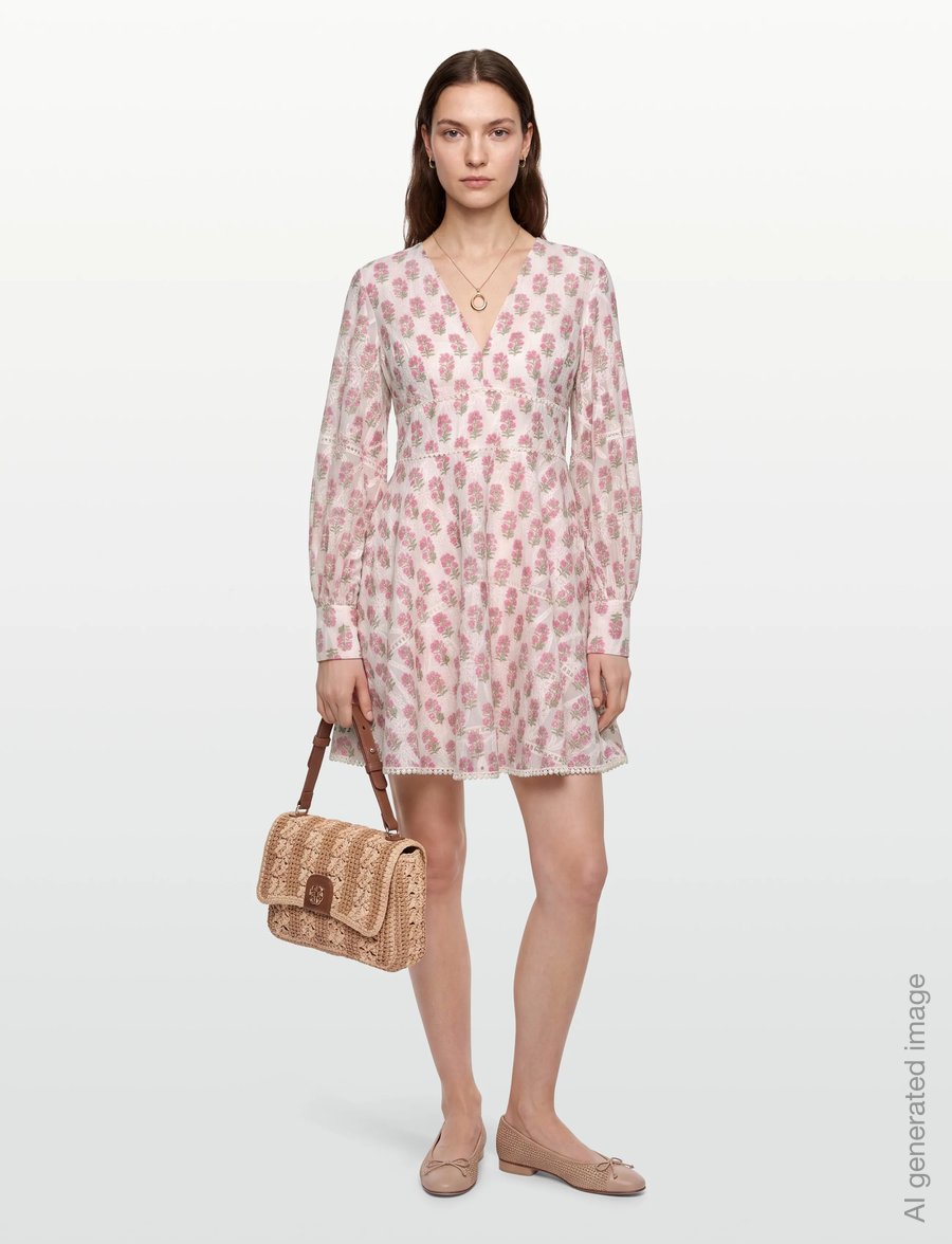 Love Lolina - Freya dress - sommerkleider - pink lily - 0