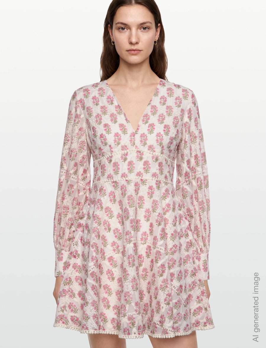 Love Lolina - Freya dress - sommerkleider - pink lily - 3
