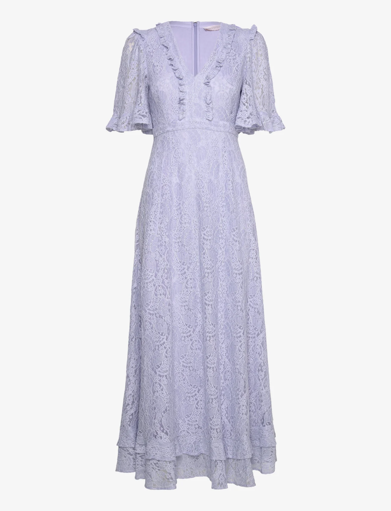 Love Lolita - Catalina maxi dress - ballīšu apģērbs par outlet cenām - light blue lace - 1