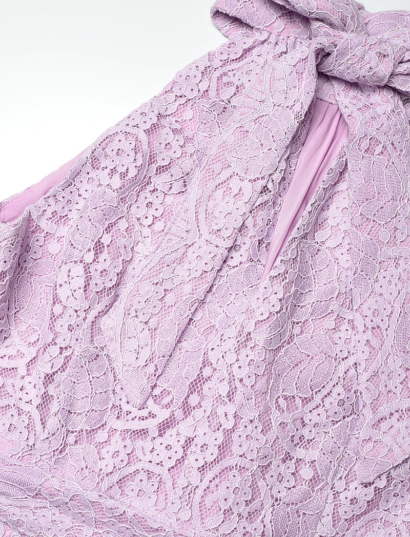 Love Lolina - Angel maxi dress (halterneck) - evening dresses - lavender lace - 3