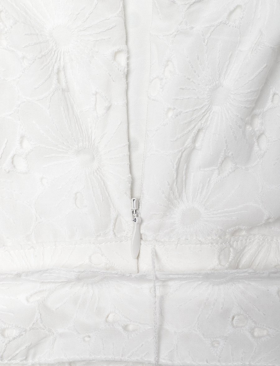 Love Lolina - Angel maxi dress (halterneck) - white - 3
