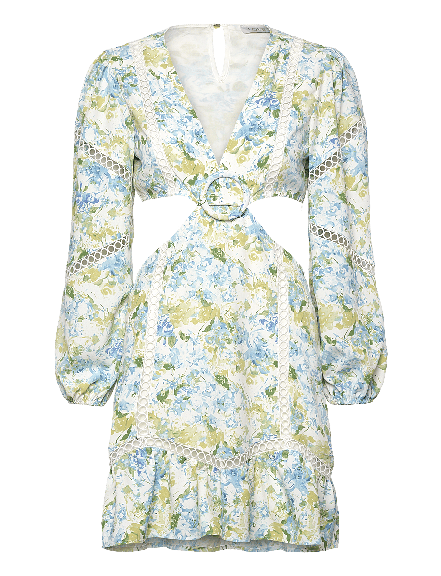 Love Lolina - Mabel mini dress - suvekleidid - green garden - 0