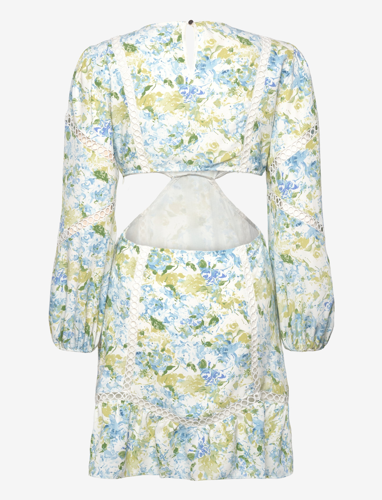 Love Lolina - Mabel mini dress - sommerkjoler - green garden - 1