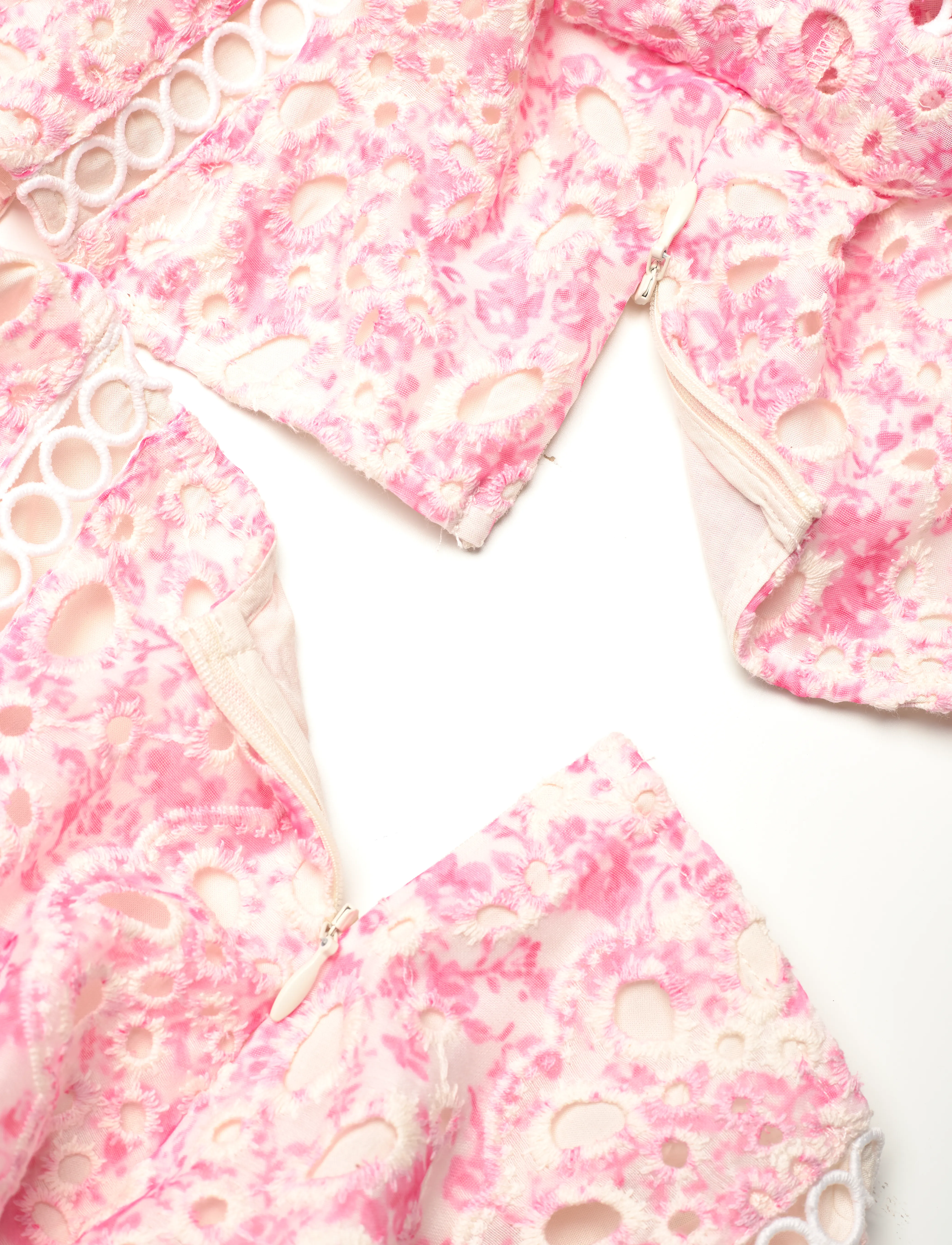 Love Lolina - Mabel mini dress - sommerkjoler - pink paradise - 3