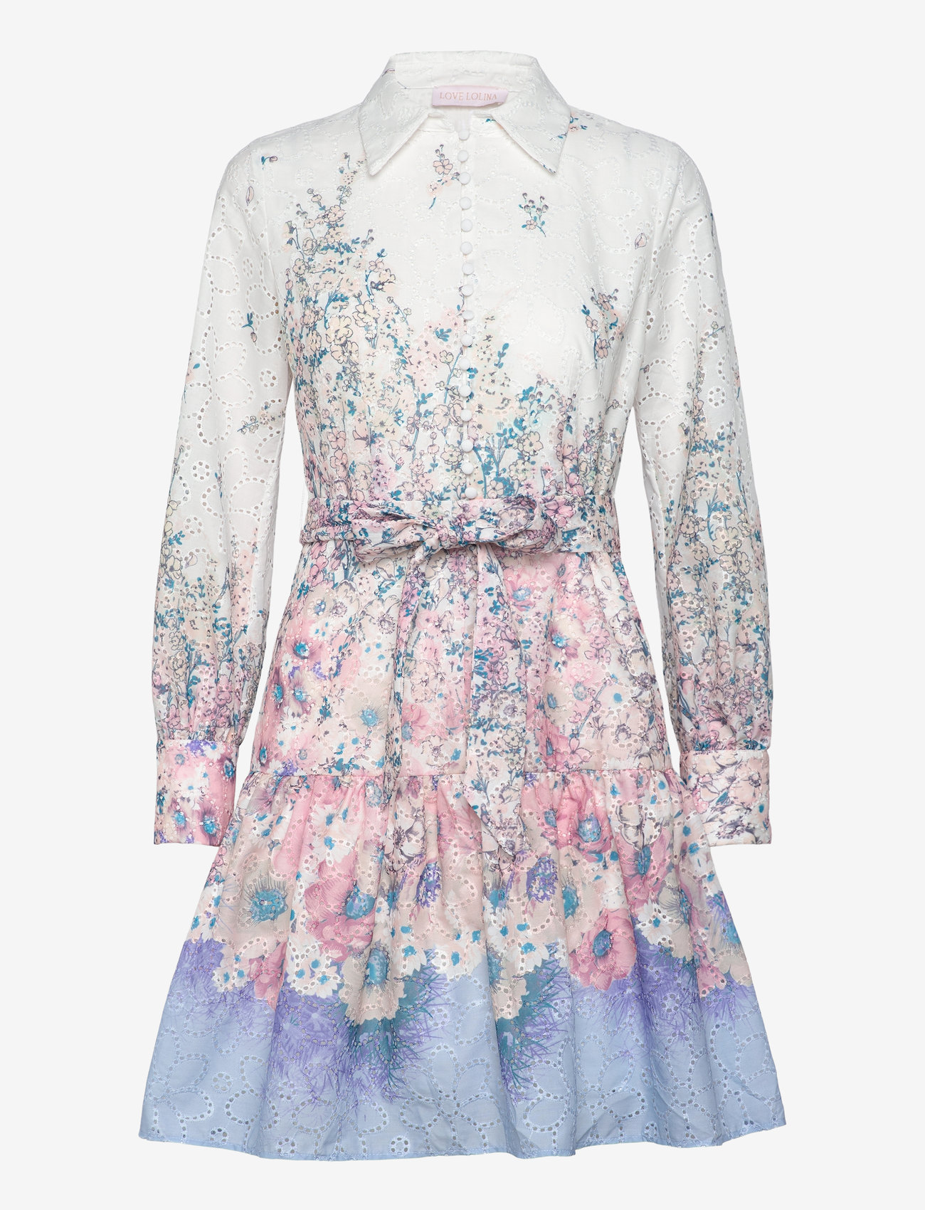 Love Lolina - Berta mini dress - skjortekjoler - spring symphony - 0