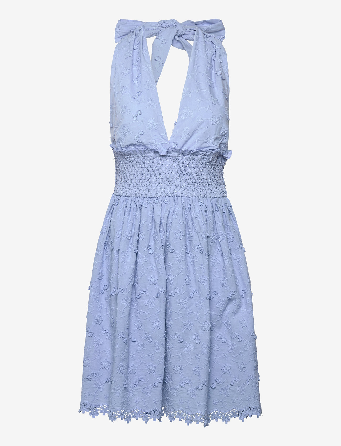 Love Lolina - Evelyn mini dress - sommarklänningar - coastal blue - 0