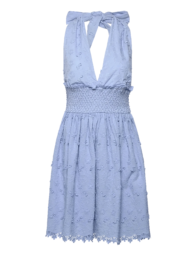 Love Lolina - Evelyn mini dress - sommarklänningar - coastal blue - 0