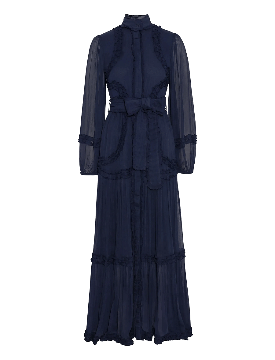 Love Lolina - Violetta maxi dress - dark blue - 0