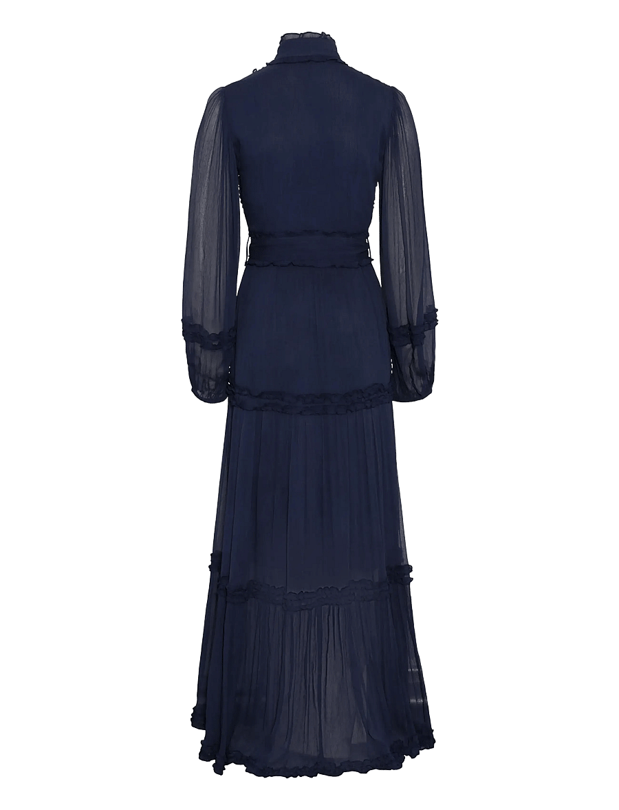 Love Lolina - Violetta maxi dress - dark blue - 1