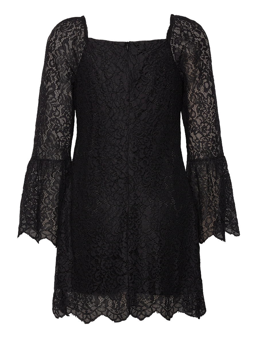 Love Lolina - Brittany mini dress - lyhyet mekot - black lace - 1