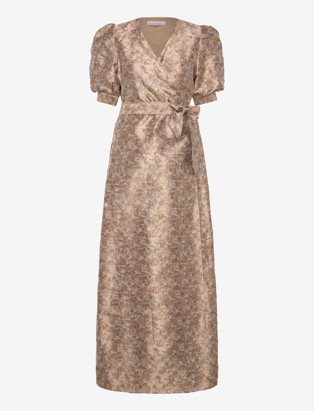 Love Lolina - Teresa maxi dress - champagne brown - 0
