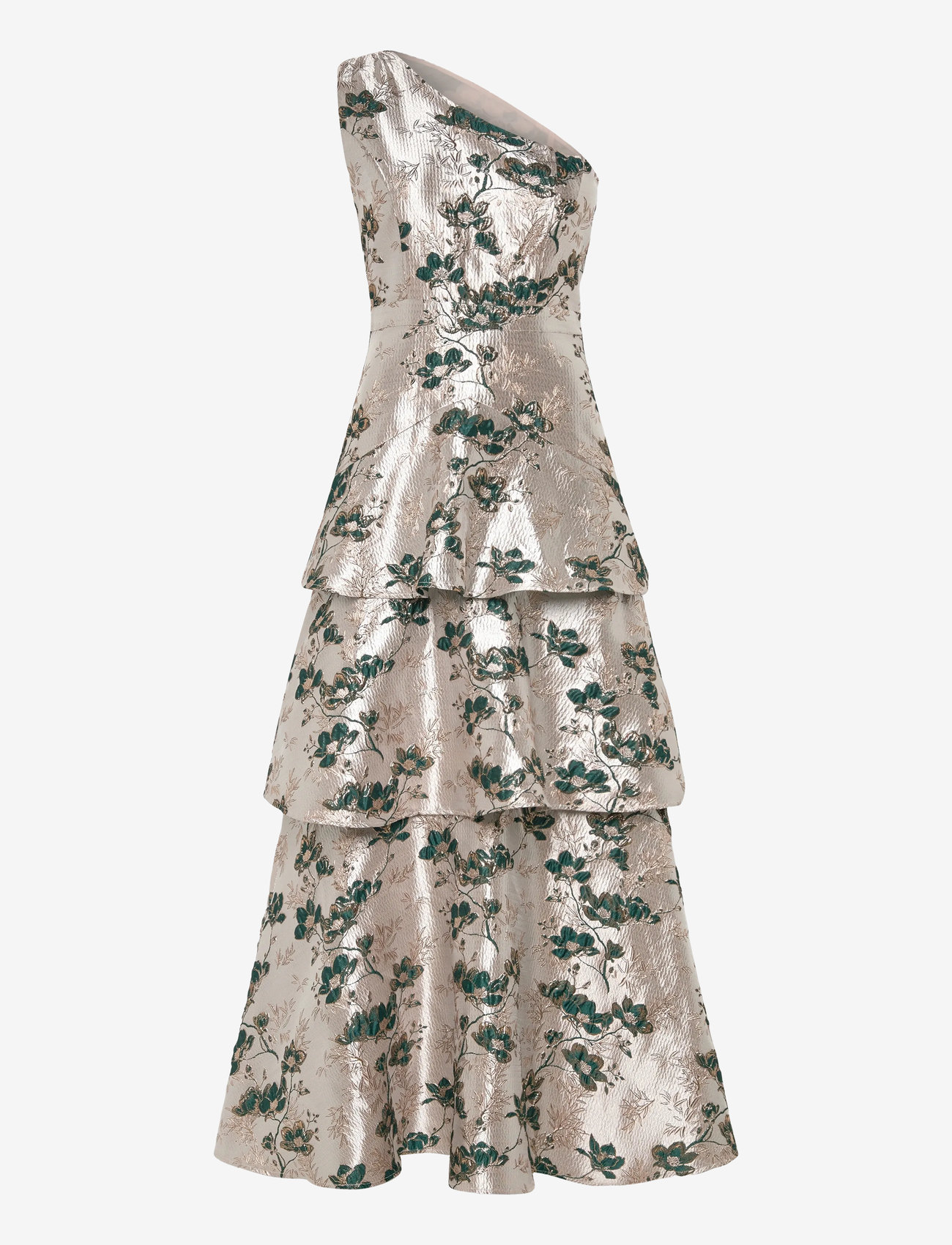 Love Lolina - Fabiana maxi dress - abendkleider - green flower - 0