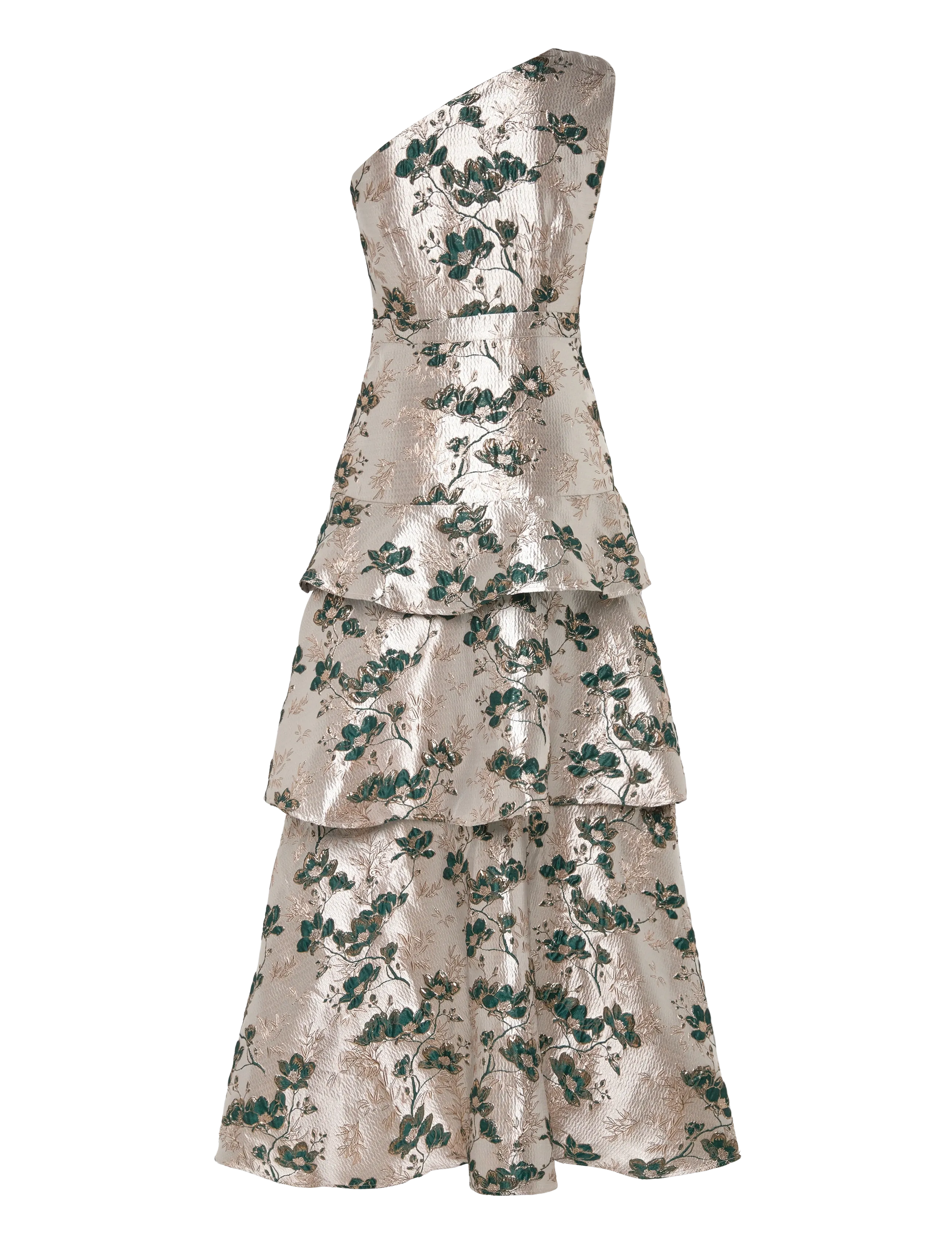 Love Lolina - Fabiana maxi dress - green flower - 1