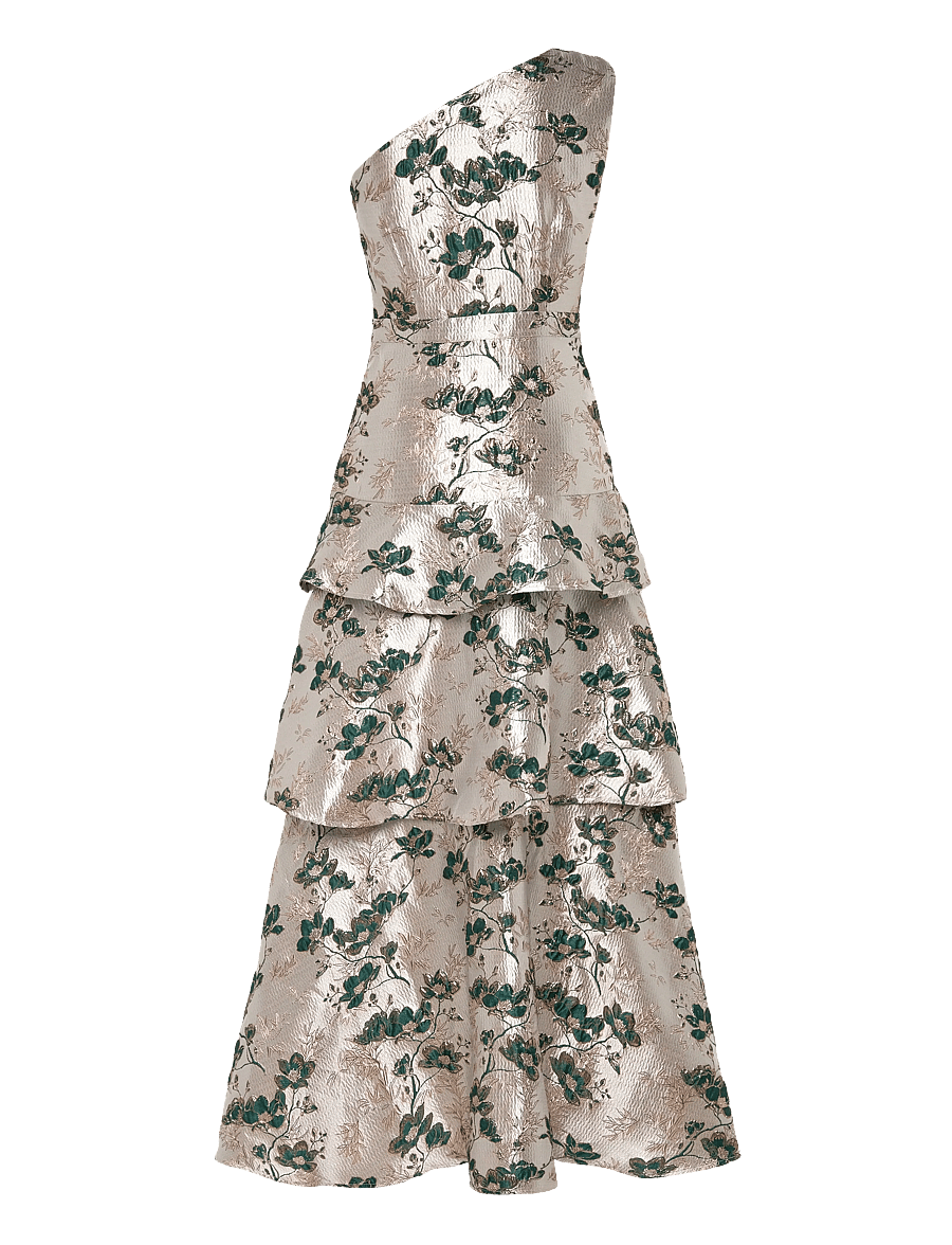 Love Lolina - Fabiana maxi dress - aftonklänningar - green flower - 1