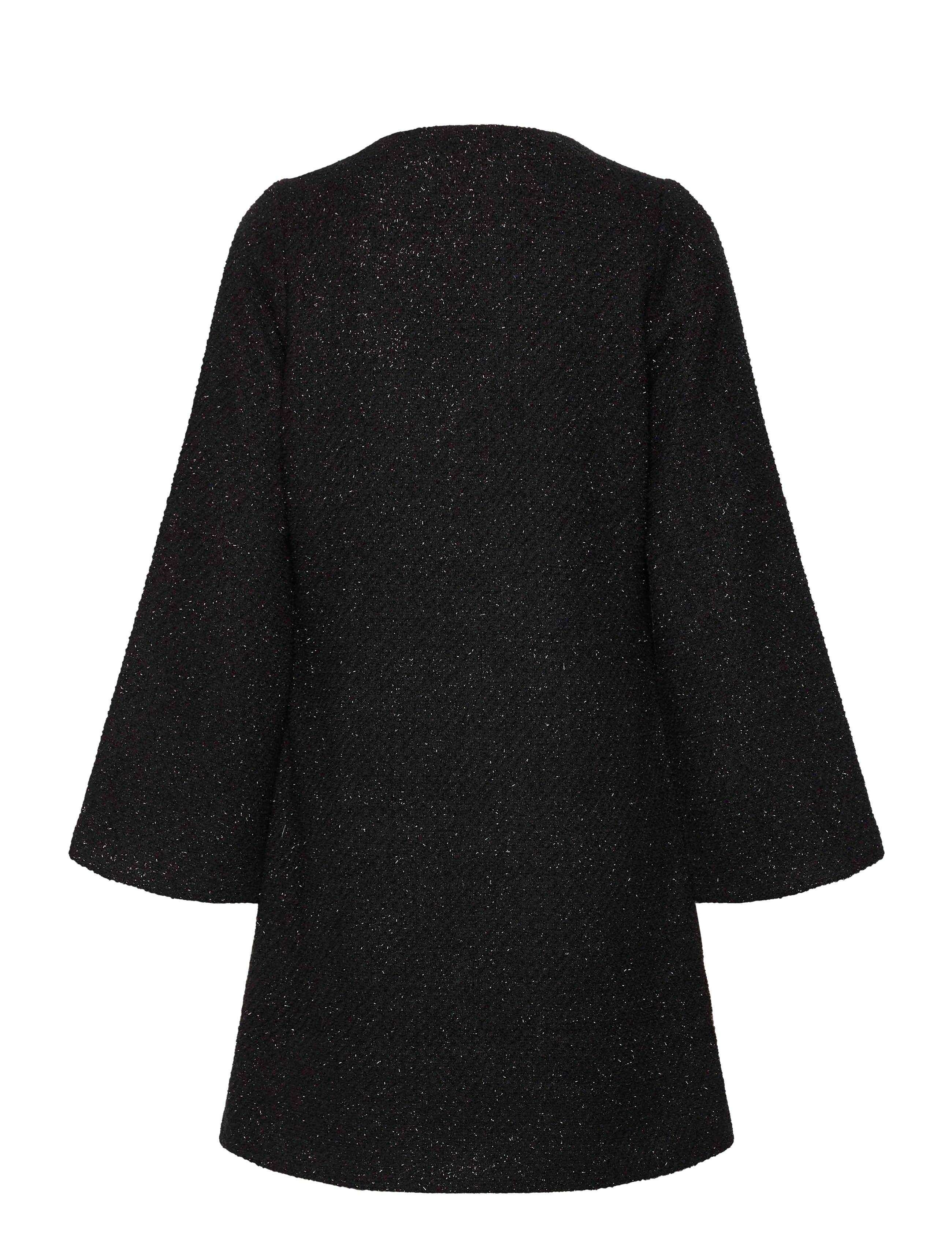 Love Lolina - Peach mini dress - kurze kleider - black glitter - 1