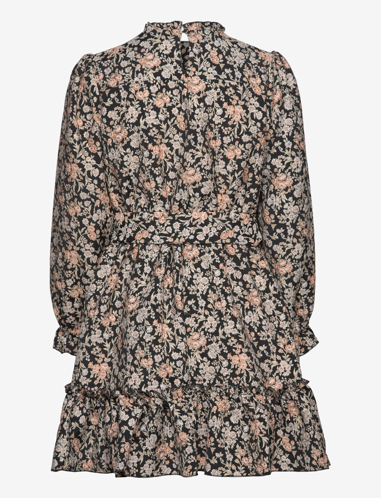 Love Lolina - Sophie mini dress - spetsklänningar - black jacquard - 1