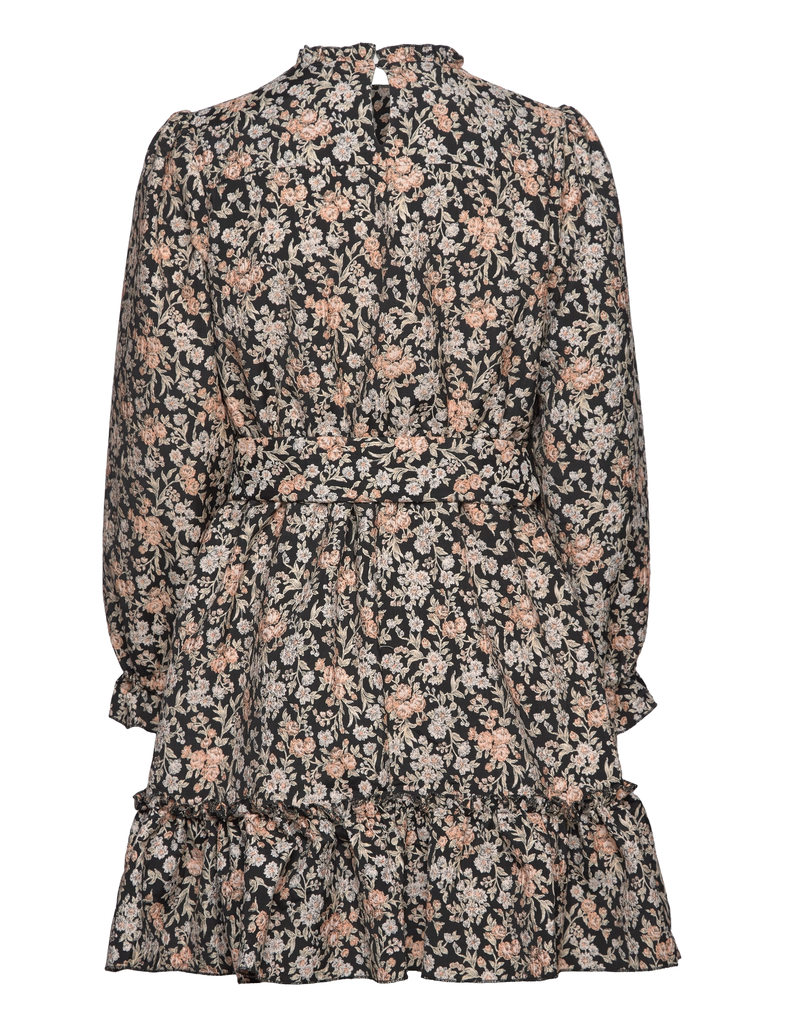 Love Lolina - Sophie mini dress - black jacquard - 1