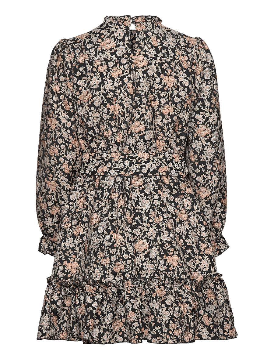 Love Lolina - Sophie mini dress - lace dresses - black jacquard - 1
