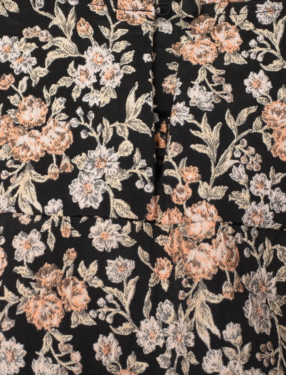 Love Lolina - Sophie mini dress - blondekjoler - black jacquard - 3