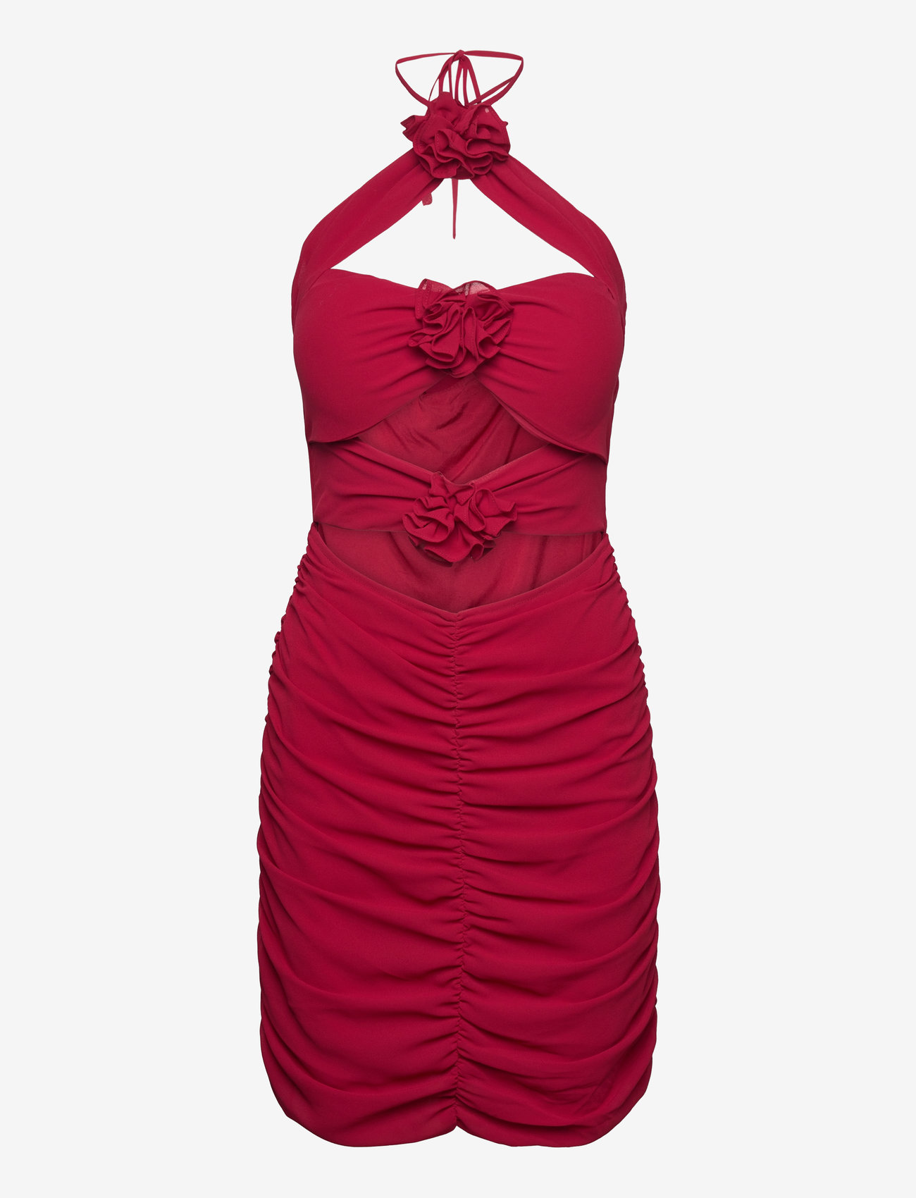 Love Lolina - Flower mini dress - partykleider - red - 0