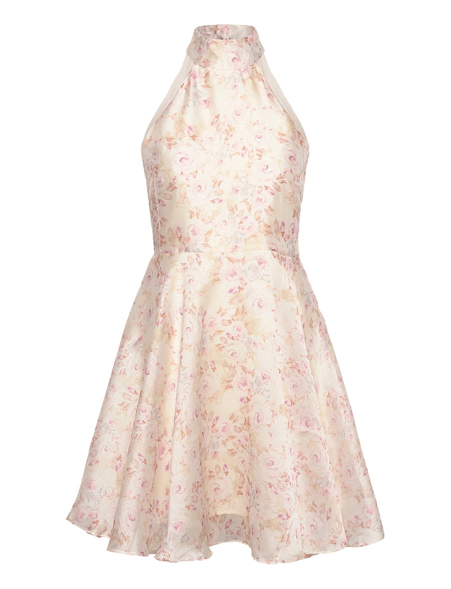 Love Lolina - Lupita mini dress - festklänningar - white desert - 0