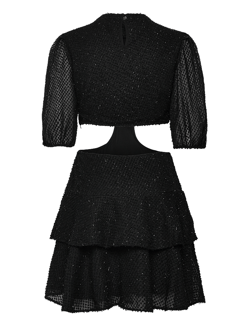 Love Lolina - Hanna mini dress - festklänningar - black glitter dot - 1