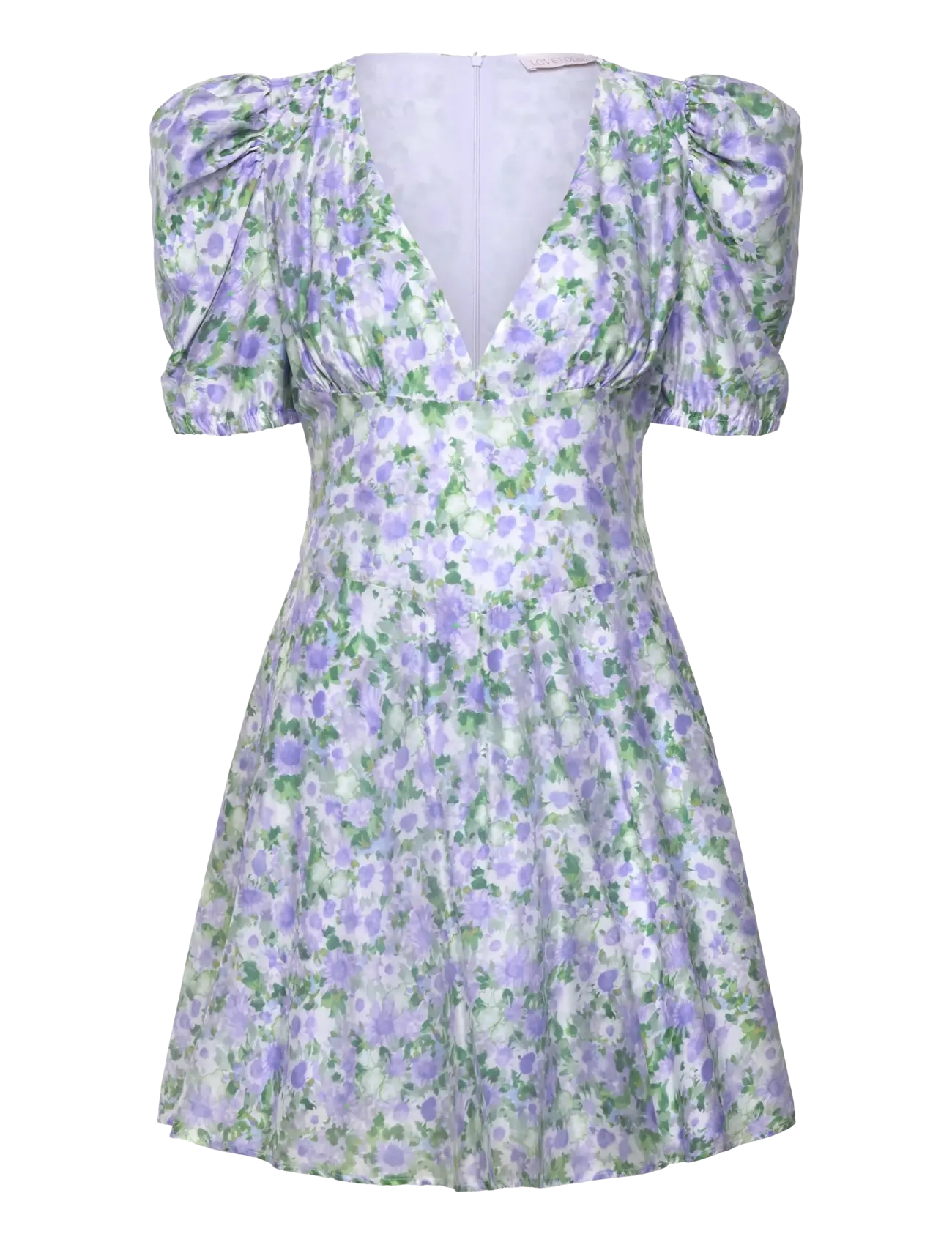Love Lolina Francis Mini Dress, XL, Multi/patterned, Kjoler > Sommerkjoler, Dame