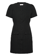 stassie mini dress black Stassie Baby looks amazing in Balenciaga just in time for Paris Fashion Week. #StassieBaby #Balenciaga